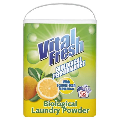 Biological Laundry Powder Vital 135 Wash 10Kg (1)
