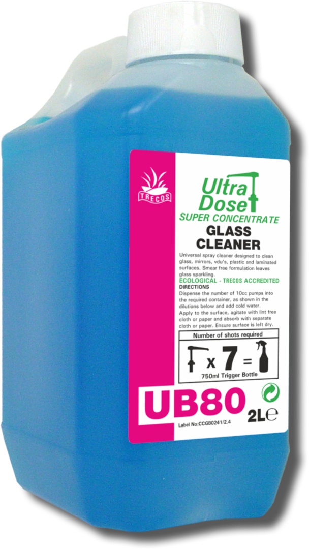 Clover UB80 Glass Cleaner (2Ltr)