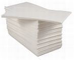 33cm 2ply Folded White Napkins (Qty 3000)
