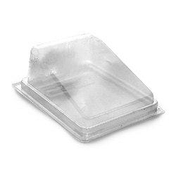 Cake Wedge Clear Plastic For Single Slice (Qty 100)