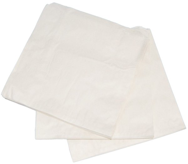 White Kraft Bags 8.5x8.5" (Qty 1000)