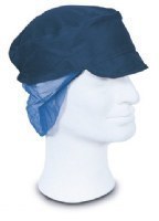 Snood Caps with Hairnet Blue (Qty 500)