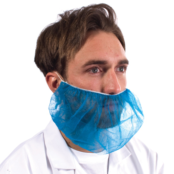 Non-Woven Beard Masks Blue (Qty 1000)