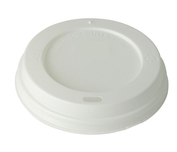 8oz Solo Lids for White Paper Cups (Qty 1000)