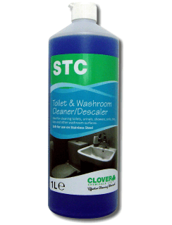 STC Clover Toilet & Washroom Cleaner 1Ltr