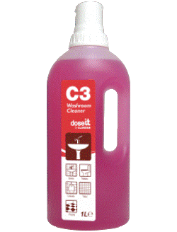 Clover Dose IT C3 Washroom Cleaner (8x1Ltr)