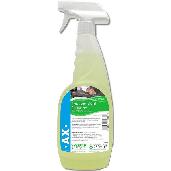 Clover AX RTU Bactercidal Cleaner (6x750ml)