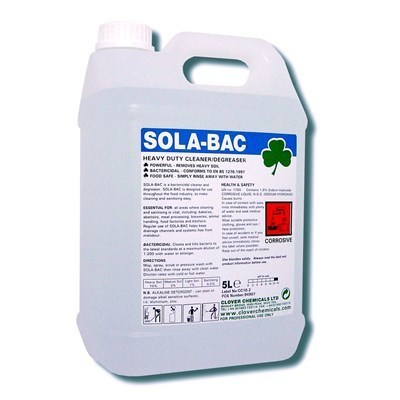 Clover Sola Bac Heavy Duty Bactericidal Cleaner 5Ltr