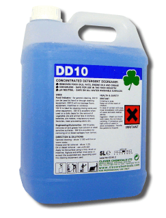 Clover DD10 Detergent Degreaser (5Ltr)