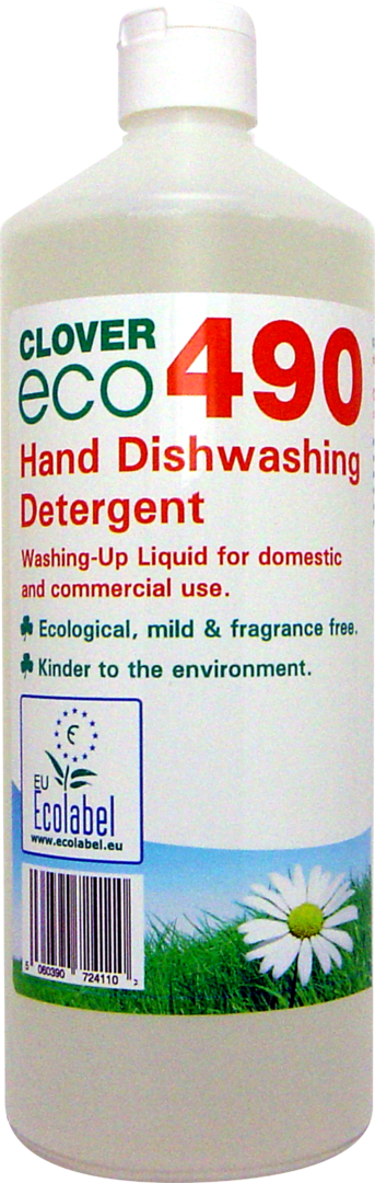 Clover Eco 490 Hand Dishwashing Detergent (1ltr)