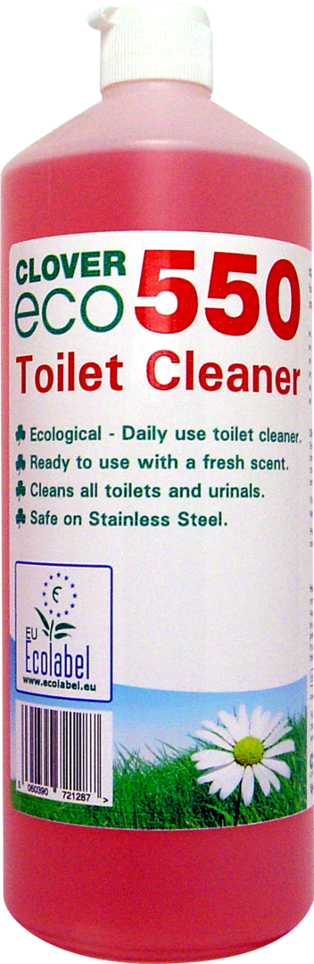 Clover Eco 550 Toilet Cleaner (12x1Ltr)