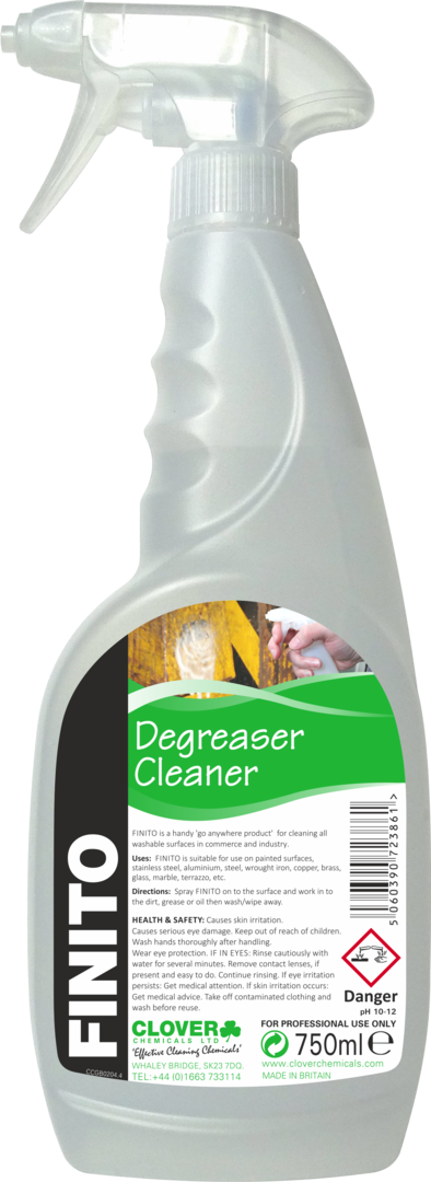 Clover Finito Degreaser Ready To Use (6x750ml)
