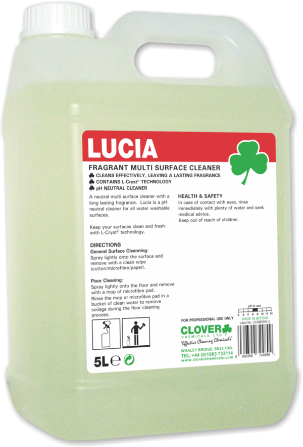 Clover Lucia (5Ltr) Multi Surface Cleaner