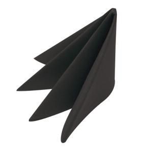 40cm Airlaid Black Napkins (Qty 50)
